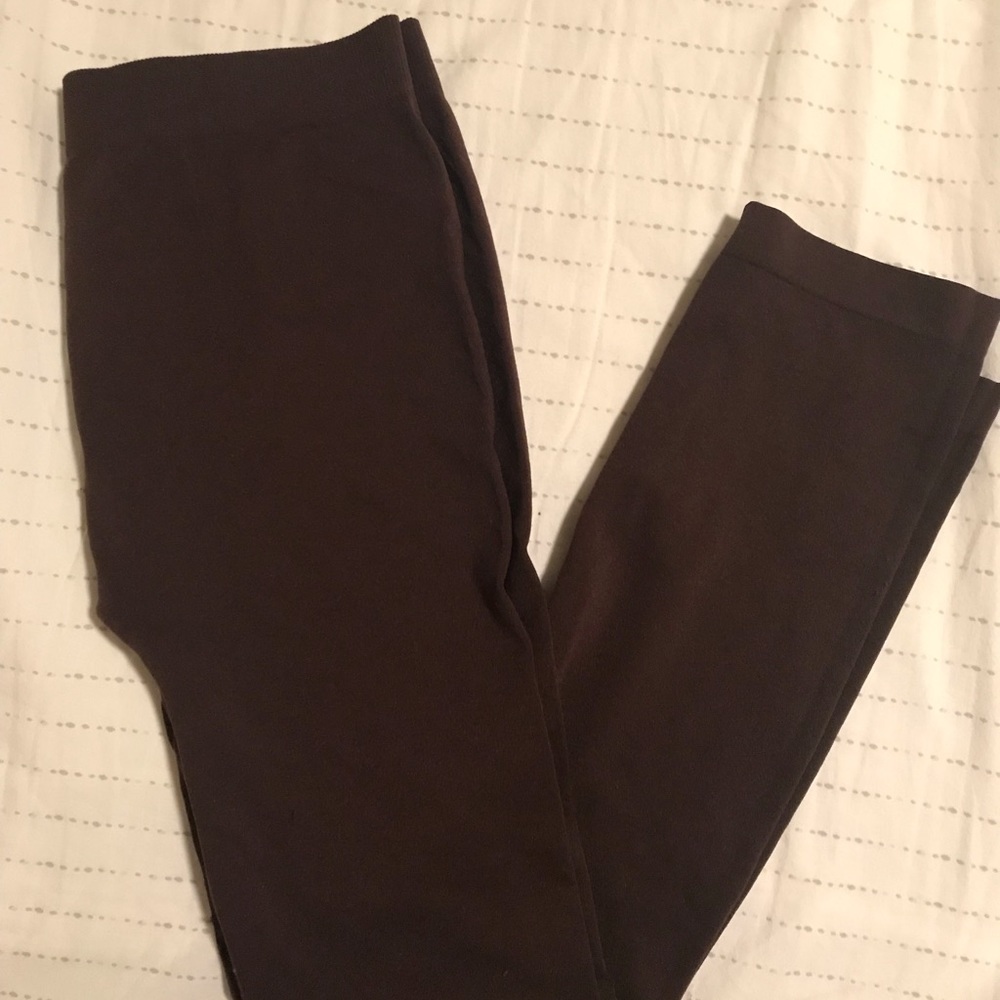 Brown leggings